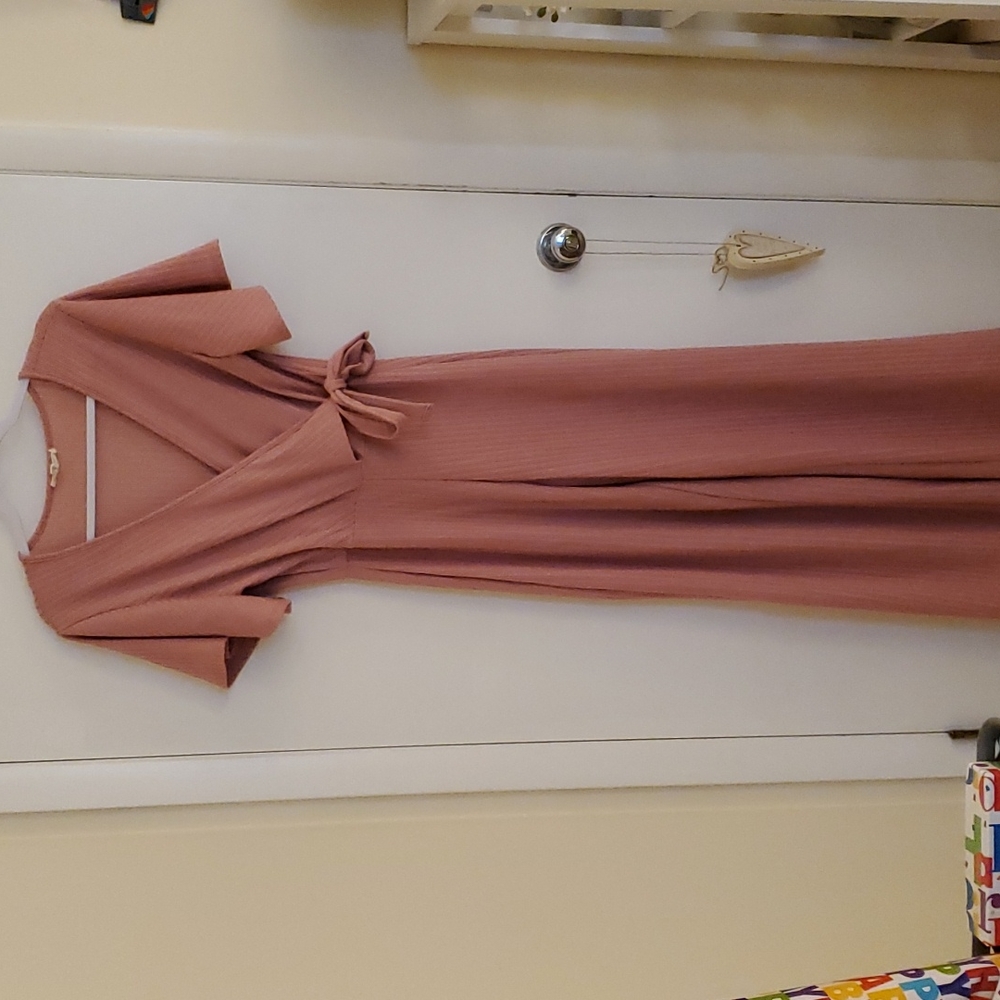 Pink courderoy style jumper